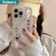 Ibumpers Ốp Điện Thoại Thẩm Mỹ Hòa Bình Niềm Vui May Mắn In Hình Mèo Mờ Trong Suốt Mềm Mại Cao Cấp Vỏ Chống Sốc Cho iPhone 11 12 13 14 15 16 17 Pro Max IP 7 8 Plus X XS XR