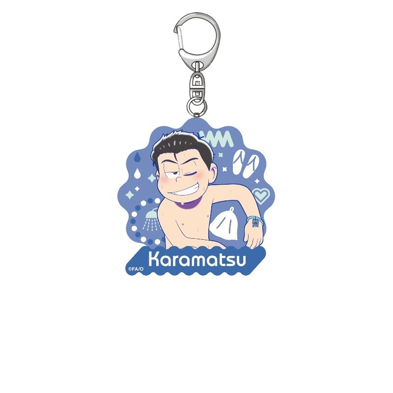 Anime Osomatsu-san Keychains Cartoon Figure Key Chain Ring Bag Jewelry