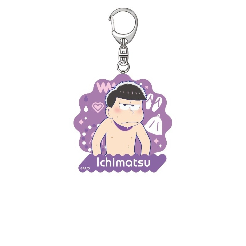 Anime Osomatsu-san Keychains Cartoon Figure Key Chain Ring Bag Jewelry