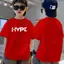 sẵn sàng 100% cotton nam-nữ độc đáo size 3/4-14 COD2025 Áo Thun In Chữ