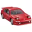 TAKARA TOMY Tomica Premium No. 42 Toyota MR2 (SW20) Mini Car Toy for Ages 6 and Up