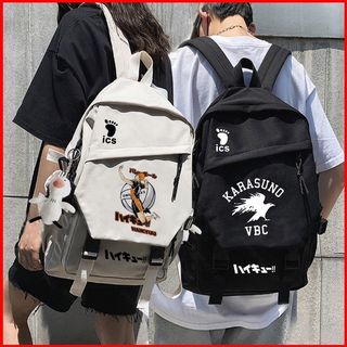 GC2 Haikyuu Ba Lô Dành Cho Nữ Nam Học Sinh Công Suất Lớn Thời Trang Cá Tính Đa Năng Túi Nữ CG2