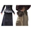 Áo Hoodie Xù Cạnh Lưới Có Dây Thắt Lưng, Co Dãn, Phù Hợp Thời Trang Đường Phố