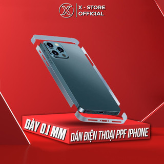 Dán bảo vệ viền iPhone, miếng dán PPF trong suốt, chống trầy sườn máy, tự phục hồi vết xước - MDVIP