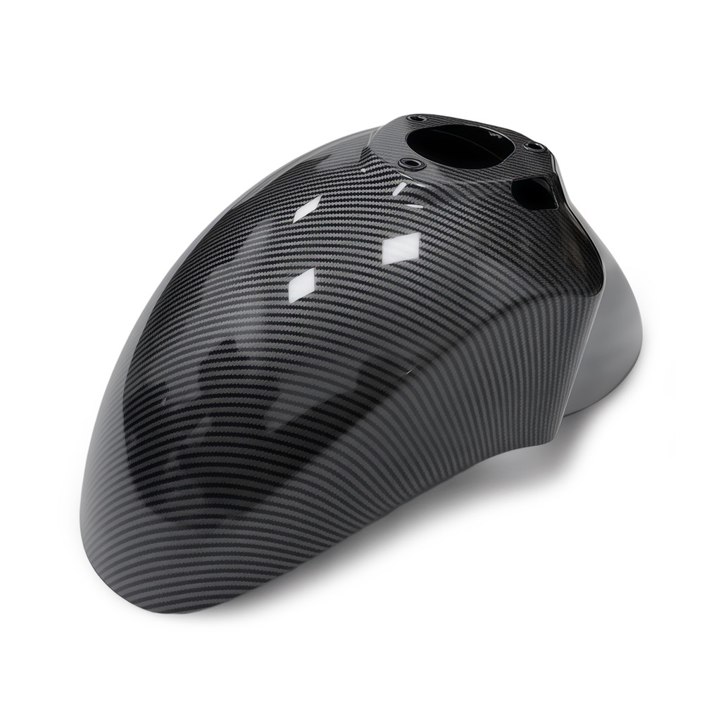 Xe Máy 100% Khô Toàn Bộ 3K Sợi Carbon Phía Trước Fender Hugger Chắn Bùn Guad Body Kit Fairings Bộ Dụng Cụ Cho Vespa Sprint 150 PRIMAVERA 150 2013-2022