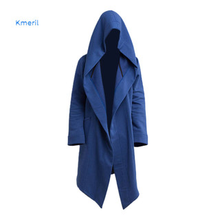 Áo khoác nam oversize trench coat màu trơn, phù hợp mùa thu