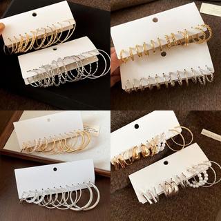 Bộ bông tai ngọc trai nhân tạo thời trang, đơn giản và cá tính cho nữ
