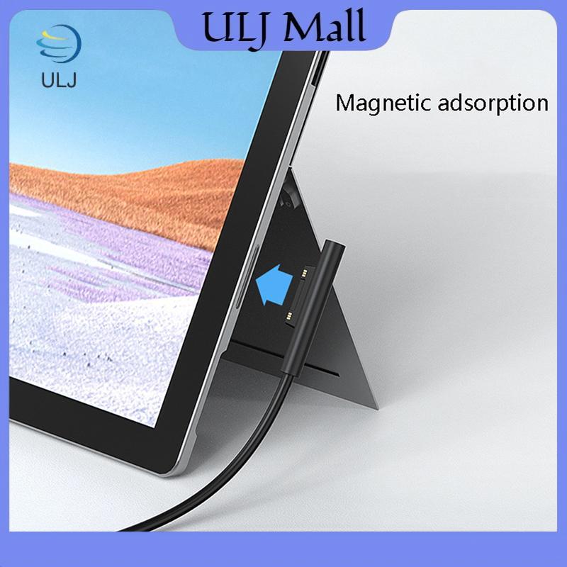 ULJ Bộ nguồn USB Type-C sạc nhanh mới cho Microsoft Surface Pro 7 3 4 5 6 15V 3A PD Dây cáp sạc máy tính bảng.