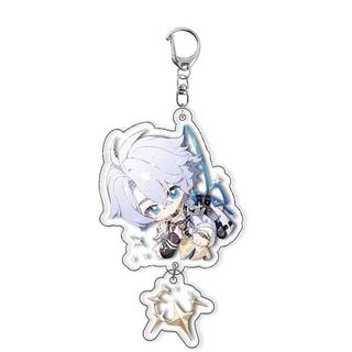 Mixed Styles Game Honkai Star Rail Chibi Keychain Cartoon Figures Anaxagoras Castorice Sunday Key Chain Arcylic