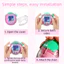 TOPTOOLCX Vỏ bảo vệ, Vỏ cứng PC, Bảo vệ trang trí Bảo vệ chống trầy xước cho Tamagotchi Paradise Đồ chơi trò chơi thú cưng điện tử