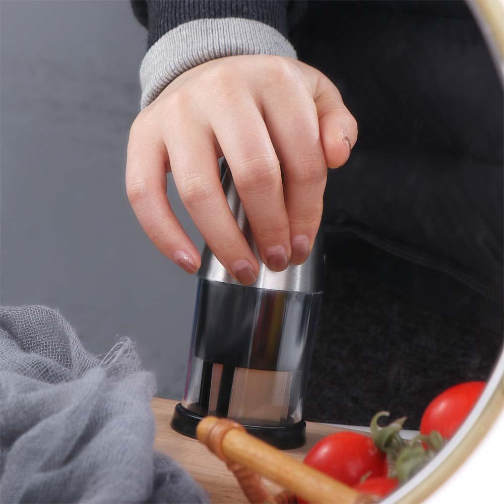 Máy Xay Tỏi JSJING, Nghiền Cà Chua Cầm Tay Thép Không Gỉ, Dụng Cụ Rau Quả Sáng Tạo