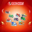 Đồ Chơi Máy Bay Con Cót Nimo Mini PO96-14 Chất Liệu Nhựa ABS An Toàn Nhỏ Gọn Cho Bé - Bibomart
