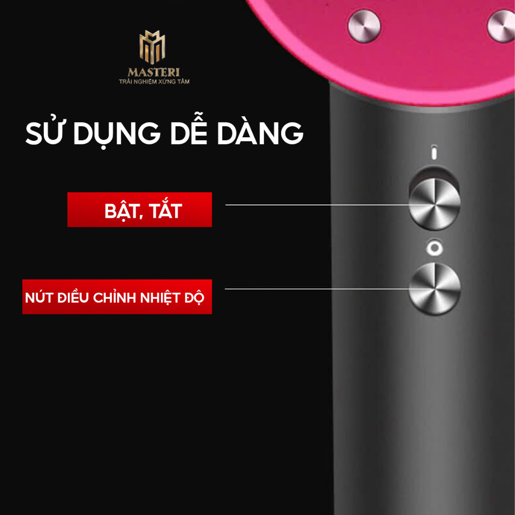 Máy Sấy Tóc Ion Âm 2 Chiều Nóng Lạnh Công Suất Lớn Có 3 Chế Độ Sấy Chăm Sóc Tóc Chống Gãy Rụng