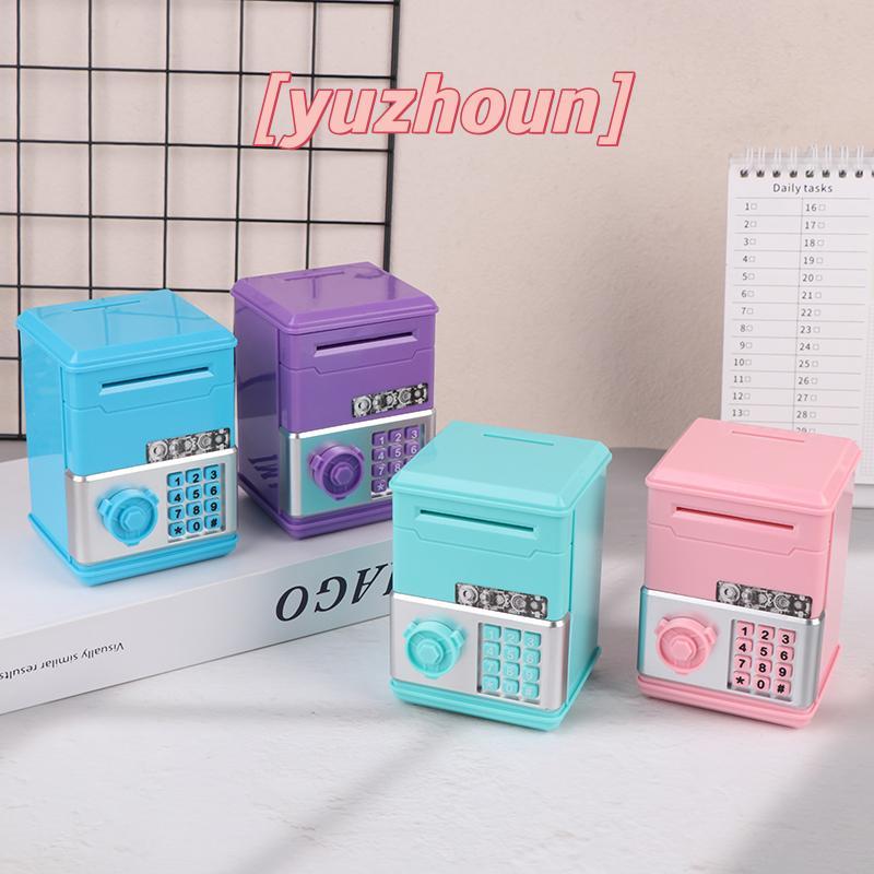 [yuzhoun] Mật khẩu ngân hàng tiền cho trẻ em Piggy Bank Mini ATM Tiền xu Hộp đựng tiền cho trẻ em Đồ chơi sinh nhật
