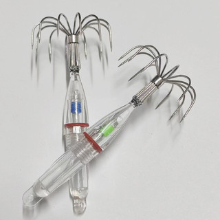 Dạ Quang Mực Jig Móc Ánh Sáng Đa Năng Sử Dụng Đèn LED Chống Nước Biển Sâu Câu Cá Thích Hợp Cho Các Môi Trường Khác Nhau