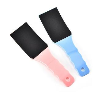 Giấy nhám hai mặt Bàn chân Tập tin tẩy tế bào chết Da chết Bàn chà chân vết chai Chăm sóc bàn chân Tay cầm cong Bàn chân Chà chân