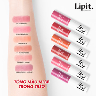 [NEW VERSION] Son Dưỡng Môi Có Màu Lip It Tint Me Healthy Lip Balm 3g - Dưỡng Ẩm Chuyên Sâu, Sắc Môi Tươi Tắn
