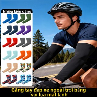 Bao tay đạp xe thoáng khí cho cả nam và nữ, chống tia UV, dụng cụ ngoài trời không thể thiếu mùa hè