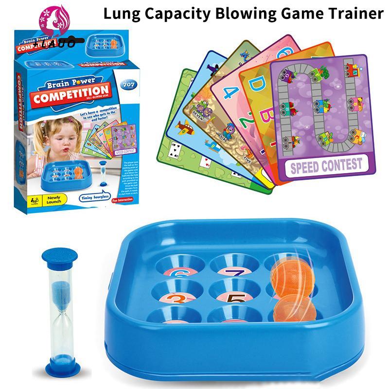 Springevenstar Trẻ Em Huấn Luyện Miệng Trò Chơi Thổi Dung Tích Phổi Thổi Bóng Huấn Luyện Trò Chơi Huấn Luyện Âm Thanh Đồ Chơi Cảm Giác Cho Giáo Dục Sớm Springevenstar