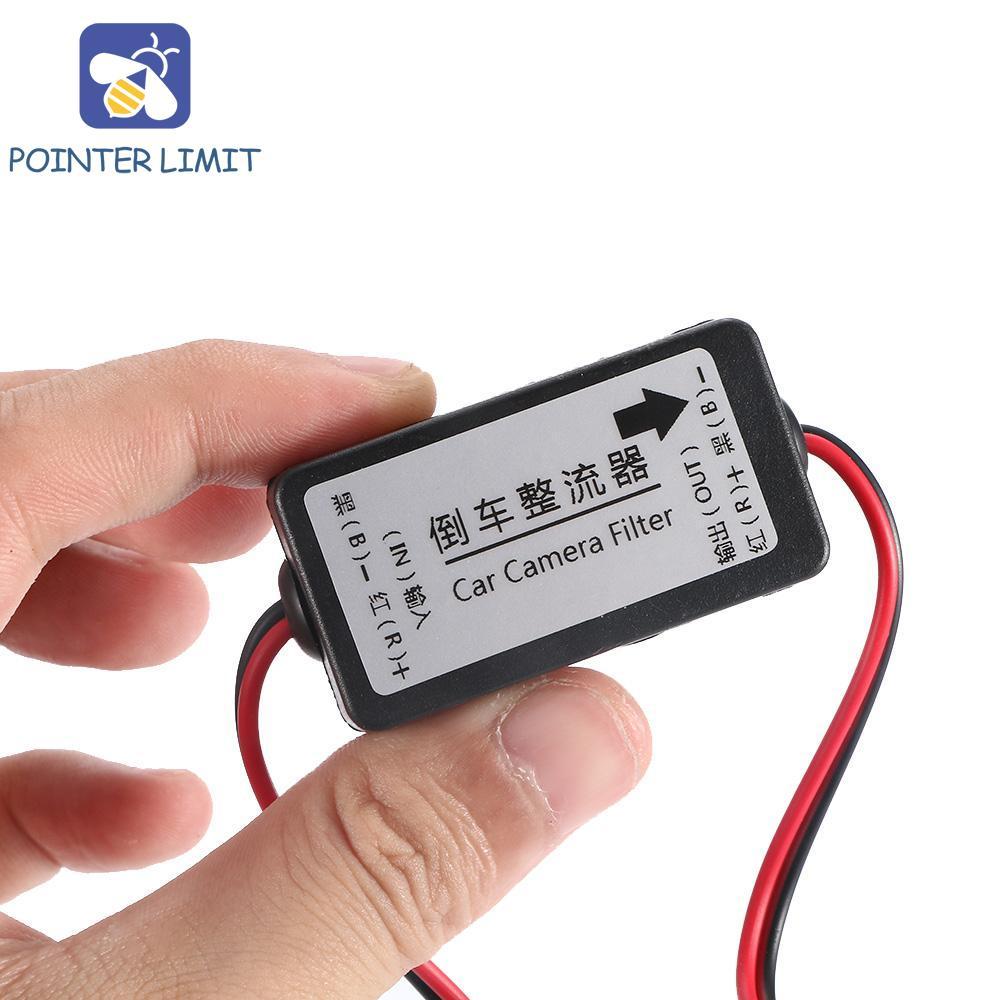POINTER LIMIT Bộ lọc Camera ô tô tự động Bộ chuyển tiếp nhiễu 12V Đầu ...