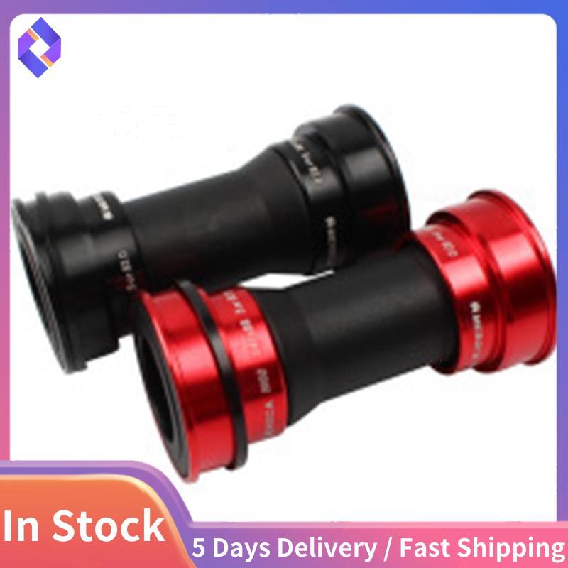 BB92 Press Fit Đáy Chân Đế 41x86.5-92mm Chủ Đề Cho Xe Đạp Đường Bộ PF92 BB86 BB90 BB72 SM BB71 24mm Crankset Đỏ