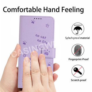 Ốp Điện Thoại Cho Oppo Find X9s X9 Ultra X9s Pro 5G 4G 2026 Khe Cắm Thẻ Da Sang Trọng Vỏ Mèo 3D Vỏ Điện Thoại Lật Ốp Lưng Chống Sốc