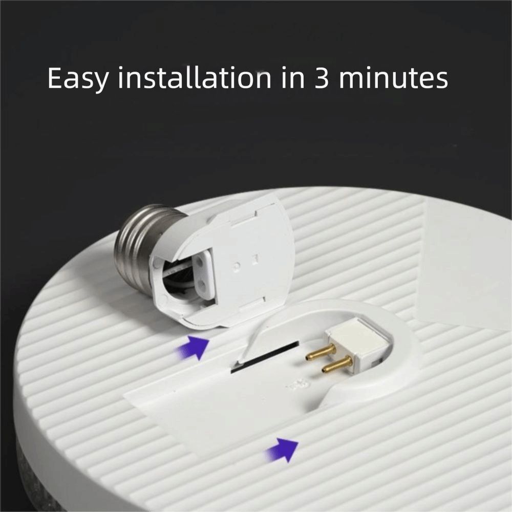 Bóng đèn chùm LED YMIFI, Đèn pha lê LED siêu sáng bảo vệ mắt, Đèn gia dụng tiết kiệm năng lượng bền bỉ Phòng ngủ