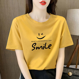 Áo thun nữ cotton tay ngắn, kiểu dáng mùa hè mới