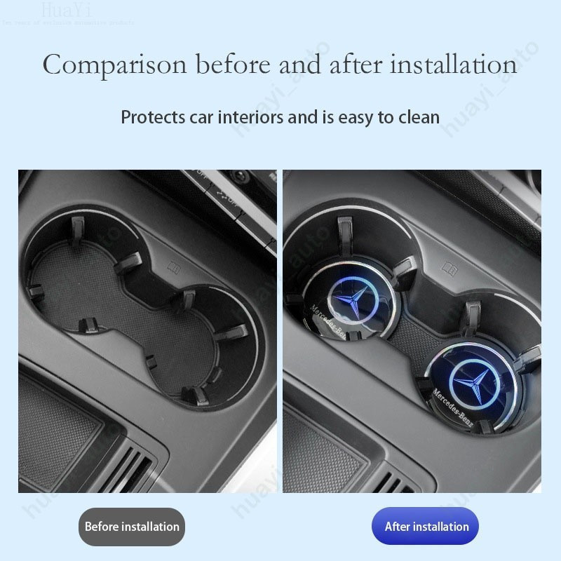 Xe Laser Silicone Nhiều Màu Sắc Phản Quang Nước Coaster Cho Xe Toyota Raize Rush Vios Veloz Cross Corolla Yaris Sienta Prius Camry Fortuner Wigo Innova Hilux Phụ Kiện