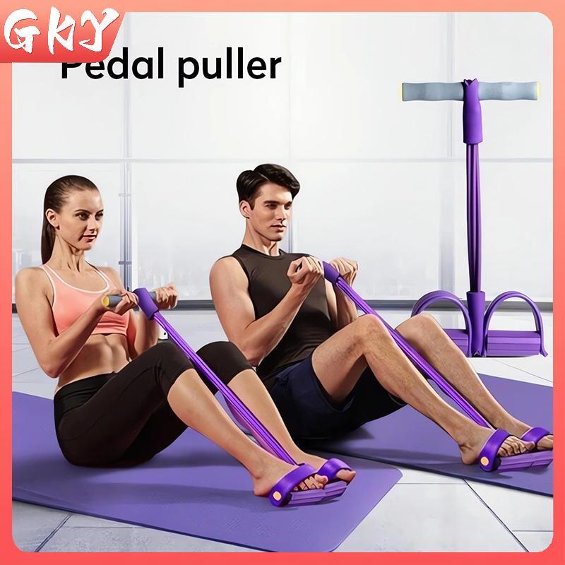 GKY Máy Kéo Mắt Cá Chân & Dây Kháng Lực - Bộ 6 ống pedal cho tập thể dục nâng cấp năm 2025