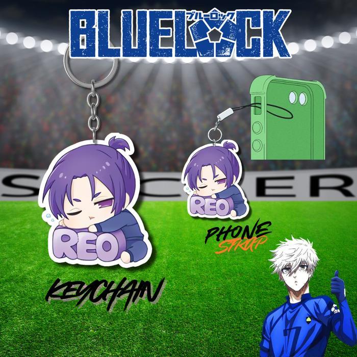 GANTUNGAN KUNCI BLUE LOCK/KEYCHAIN BLUELOCK/PHONE STRAP NAGI BLUELOCK - RIN ITOSHI, KEYCHAIN