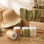 GILL Raffia Thread, Ruy băng mũ dệt 120M mỗi cuộn, Túi và mũ sợi móc bền thân thiện với môi trường chất lượng cao cấp