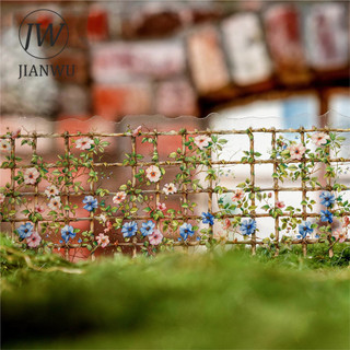 JIANWU Hàng rào hoa Sự cố Series Hàng rào thực vật cổ điển Vật liệu cảnh quan Cắt dán PET Nhãn dán Tạp chí sáng tạo Văn phòng phẩm