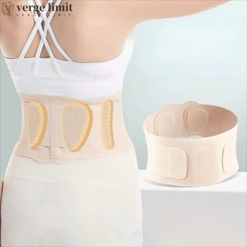 Đai thắt lưng thể thao VERGE LIMIT, Đai thắt lưng 3D Đai thắt lưng thể dục thoáng khí, Nẹp lưng siêu mỏng 2 Hỗ trợ linh hoạt Hỗ trợ thắt lưng mỏng Hỗ trợ thắt lưng Hỗ trợ sâu