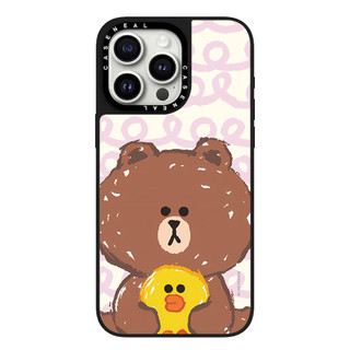 CASENEAL Gấu Dễ Thương Gương Chất Lượng Cao Ốp Lưng Điện Thoại Thích Hợp Cho iPhone 17ProMax 17pro 17 air 16promax 16 15promax 15 14promax 13 13promax Ốp Lưng Cứng Chống Rơi Thời Trang