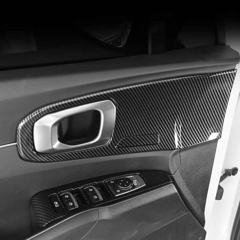 Dành Cho Xe Kia Sorento MQ4 2021-2026 Bên Trong Cửa Bát Bảng Bên Trong Tay Cầm Bảo Vệ Bao Phụ Kiện Nội Thất LHD