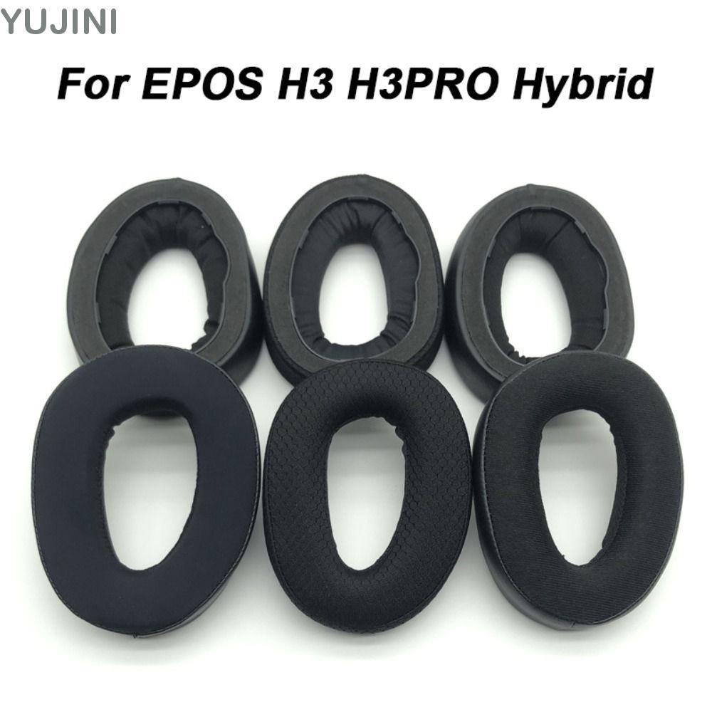 Miếng đệm tai nghe thay thế EPOS H3 H3PRO Hybrid, Đệm tai Protein mềm mại thoải mái, Phụ kiện tai nghe cao cấp