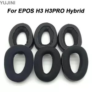 Miếng đệm tai nghe thay thế EPOS H3 H3PRO Hybrid, Đệm tai Protein mềm mại thoải mái, Phụ kiện tai nghe cao cấp