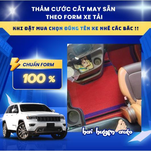 Bộ thảm cước lót xe tải ,xe ben và xe đầu kéo cắt sẵn và may bo viền chuẩn theo form xe bảo vệ sàn xe