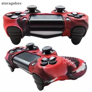 Vỏ bọc da bằng cao su silicon ngụy trang cho bộ điều khiển PlayStation 4 PS4 Đẹp