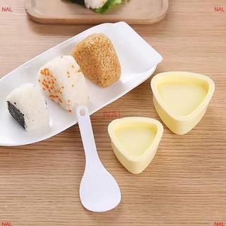[NA] Khuôn Sushi Tự Làm Mới Onigiri Cơm Bóng Thực Phẩm Báo Chí Hình Tam Giác Máy Làm Sushi Khuôn Nhật Bản Nhà Bếp Bento Phụ Kiện Dụng Cụ MỚI