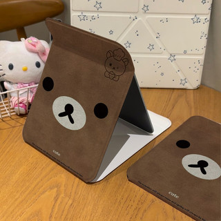 Brown Bear đơn giản vật liệu bền đẹp phong cách thời trang cao cấp gấp trang điểm gương