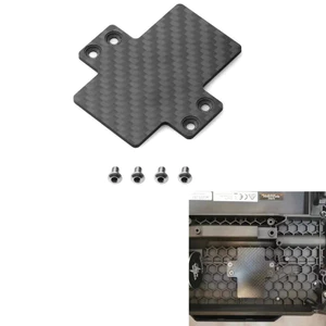 ESC Gắn Tấm Cố Định Sợi Carbon Tấm Cho TRXS Maxx V1 V2 1 / 10 4X4 RC Xe Nâng Cấp Phụ Kiện