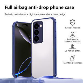 Áp dụng cho Redmi 15 5G 	25057RN09E 15 Đệm khí bốn góc trong suốt cao cấp bảo vệ vỏ mềm chống sốc