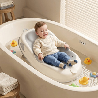Thảm tắm HOBBYIN, Cấu trúc hỗ trợ cảm biến nhiệt độ Bồn tắm cho bé, Chất liệu lưới an toàn cho bé Dễ sử dụng Giá tắm thoải mái Chăm sóc trẻ sơ sinh