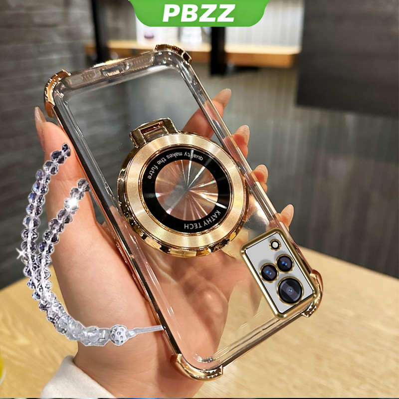 Ốp lưng cho điện thoại VIVO v20 pro v21 v23 v23e 5g, ốp mềm silicone chống sốc, thiết kế mới, thẩm mỹ trong suốt với giá đỡ dây đeo dễ thương SJSLWXZJ01