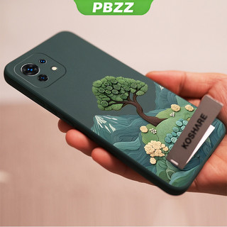 Ốp Lưng Cho Xiaomi mi 11 Lite Xiaomi 11t Xiaomi 11 Lite 5g ne Xiaomi 11t pro Vỏ Điện Thoại Vỏ Mềm Silicon Lỏng Chống Sốc Thiết Kế Mới Cây Thẩm Mỹ Có Giá Đỡ YTCBZJLS01