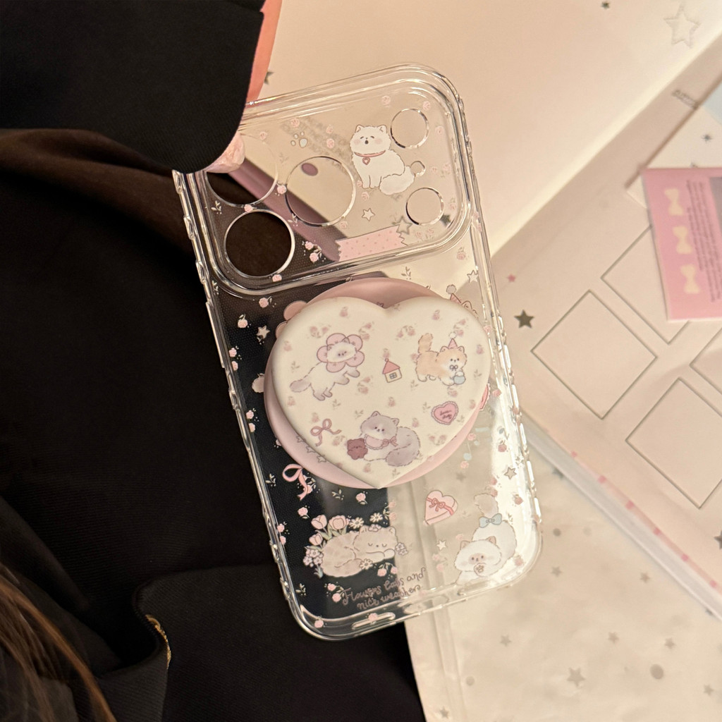 【Giao hàng nhanh】Ốp Điện Thoại Từ Tính Mèo Con Dễ Thương Cho iPhone17ProMax 16 15 14 ốp lưng iphone
