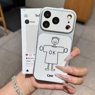 Áp dụng cho IPhone 17 16 15 14 13 12 11 Pro Max XR XS MAX 78PLUS Phim hoạt hình cặp vợ chồng bạc trường hợp điện thoại
