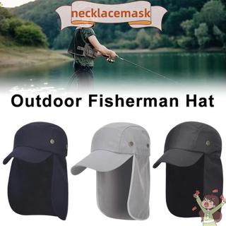 CLKLACEMASK Cặp Đôi Mũ Bóng Chày, Retro Chắc Chắn Mũ Câu Cá, Thoáng Khí Thường Ngày Có Khăn Choàng Bảo Vệ Cổ Mũ Đạt Đỉnh Thể Thao Ngoài Trời